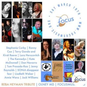 Read more about the article Reba Heyman Tribute Concert & Livestream Set for March 19