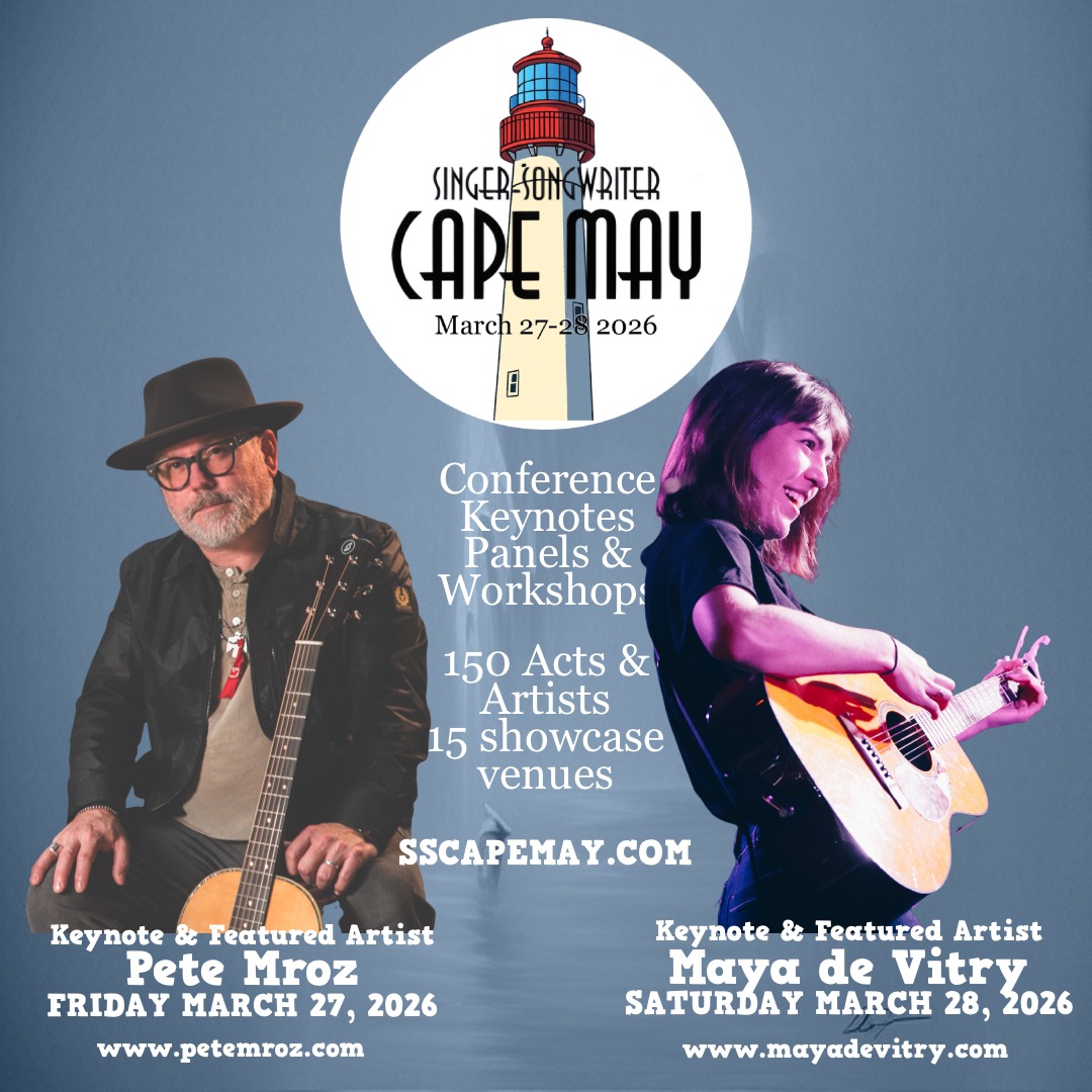 You are currently viewing Singer-Songwriter Cape May Conference Set for March 27-28